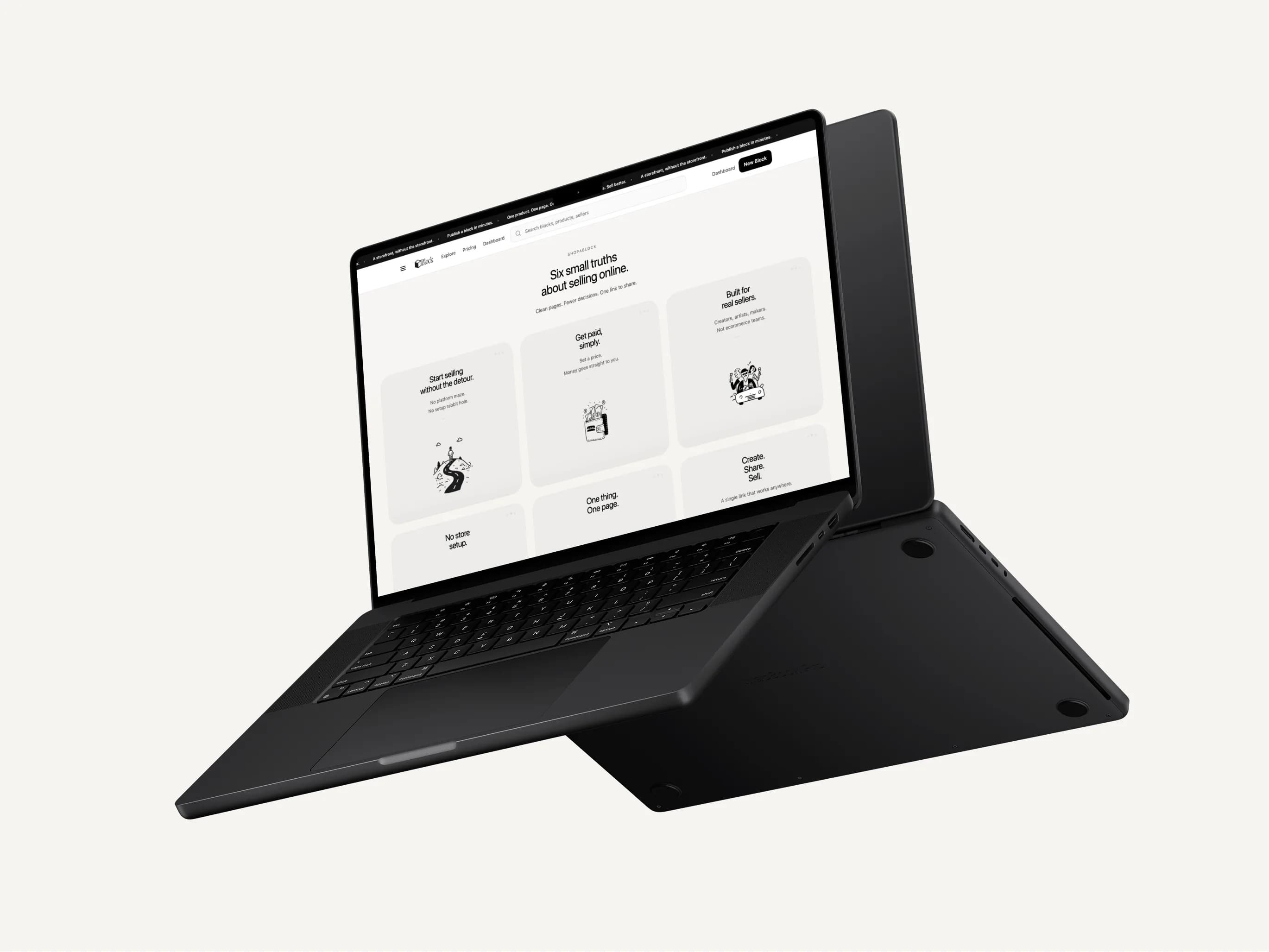 ShopaBlock dashboard